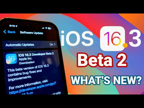 iOS 16.3 Beta 2 - What's new, major improvements, and bug fixes