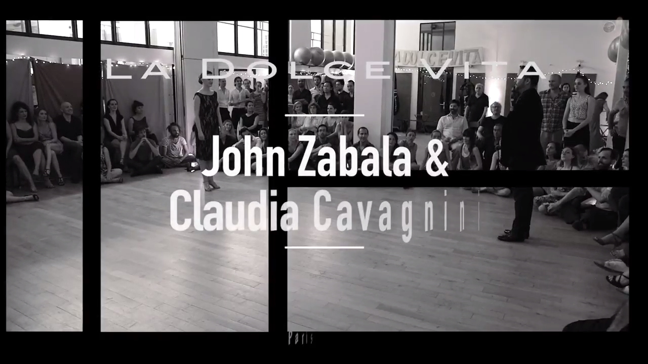 John Zabala & Claudia Cavagnini, El ingeniero, Carlos Di Sarli, Milonga Dolce Vita