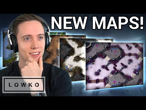 StarCraft 2: NEW Tournament Maps!