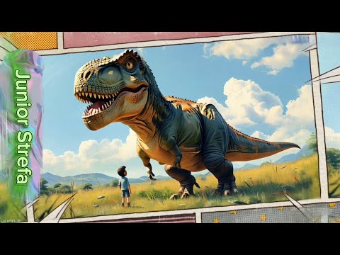 T-Rex jest dziki - JUNIOR STREFA - Piosenki dla dzieci - Dzik jest dziki