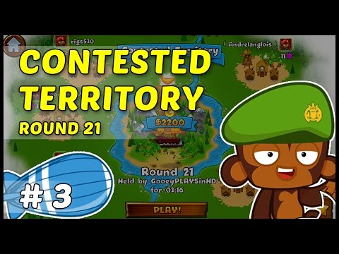CONTESTED TERRITORY Round 21 - Bloons Monkey City iPhone - Episode 3