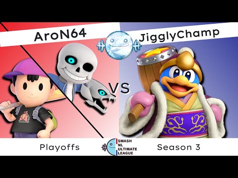 SNUL S3 Playoffs - AroN64 (Ness, Sans) Vs. JigglyChamp (King Dedede) [Promo to Diamond]