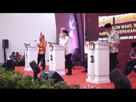 HIGHLIGHT_Debat Terbuka Kedua antar Calon Wabup Kepahiang