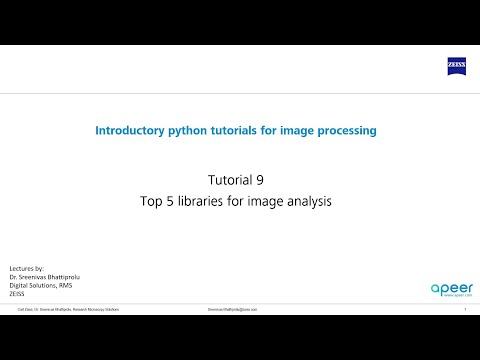 Tutorial 09 Top 5 Python Libraries For Image Analysis