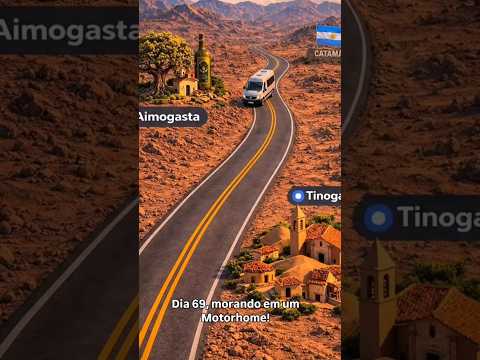 Esse trecho da Ruta 40 parece outro planeta 🌵🚐 #Ruta40 #Catamarca