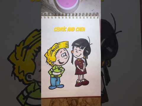 Cedric and Chen ❤️ #cedric #chen #üzümlükek #drawing #art #çizgifilm #keşfet #sketch #fypシ゚