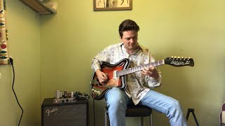 Video thumbnail for 1960s Hopf Saturn 63 German Vintage Beat Guitar (Star Club Guitar) by A. Lautner