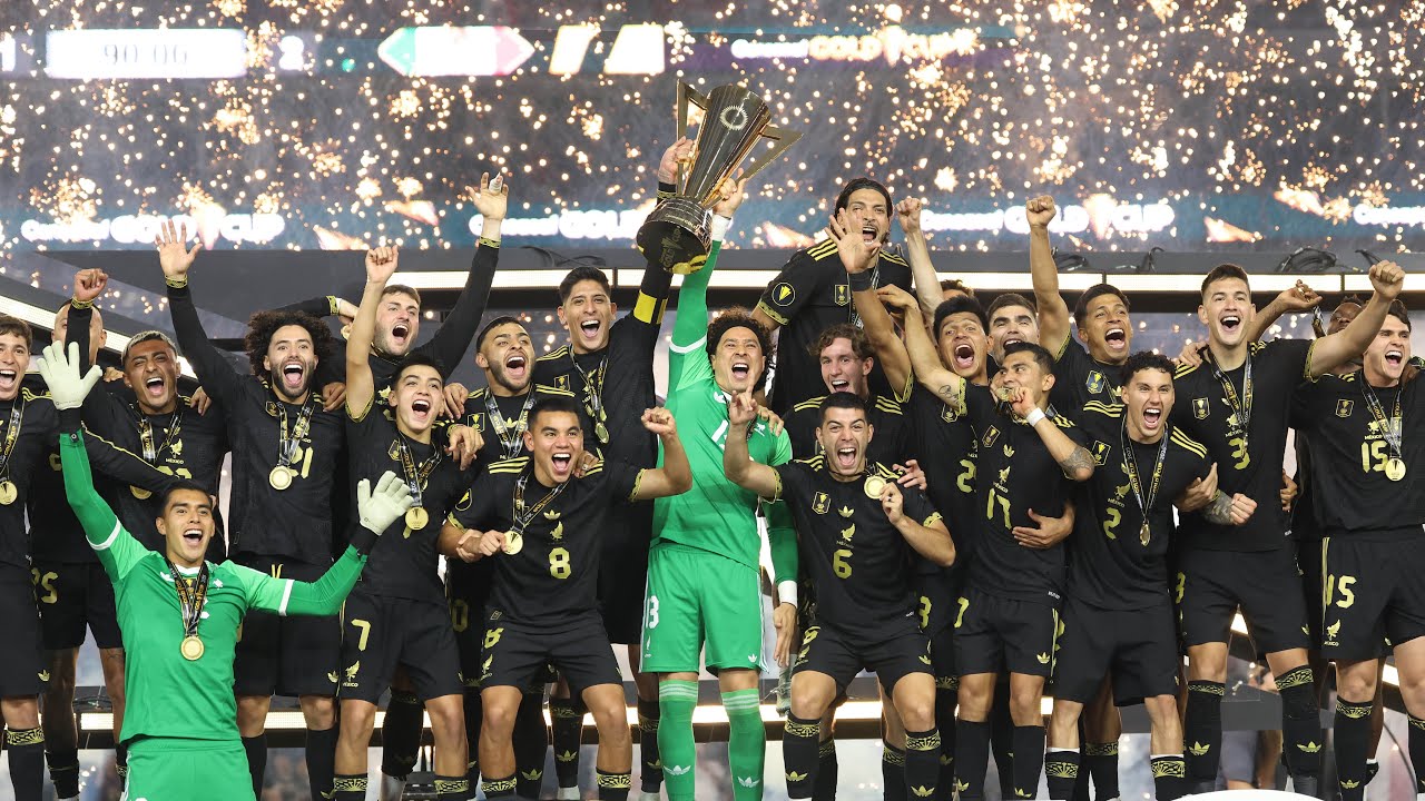 México levanta su décima Copa Oro 🇲🇽