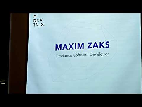 mDevTalk #9: Maxim Zaks – Deep dive into data serialisation