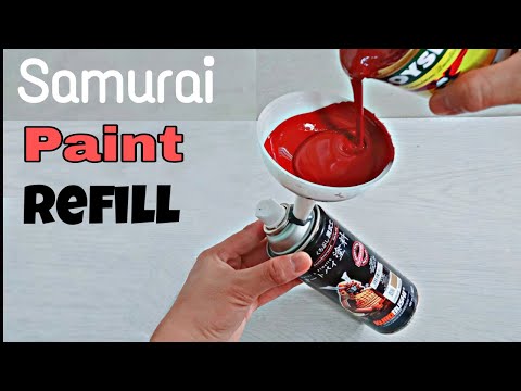 Samurai spray can Refill - Empty pylox
