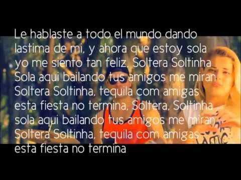 Canto Para Bailar - Soltera Soltinha (Letra)