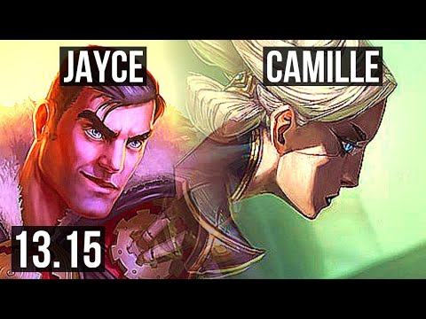 JAYCE vs CAMILLE (TOP) | 4/1/10, 500+ games, 800K mastery | KR Diamond | 13.15