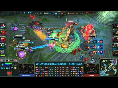 Easyhoon gets insane shield amount vs OG - Worlds 2015 - League of Legends