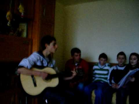 Manolache family sing a Christmas song