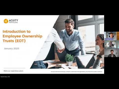 Employee Ownership Trust EOT Webinar Insights Following the Autumn Budget 2024 20250120