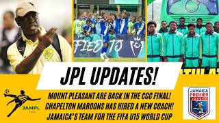 Jamaica Premier League News Update: Reggae Boyz u15 World Cup Team, Linval Wilso