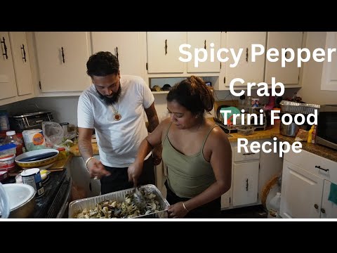 Spicy Pepper Crab PT 1 / Tasty Curry Duck PT 2 / Pepper Crab / Curry Duck. Trinidad Food. Trini Food