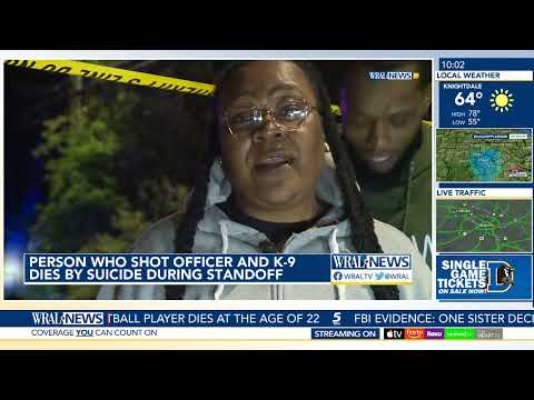 Barricaded suspect dies of self-inflicted gunshot wound after shooting Oxford officer and K-9