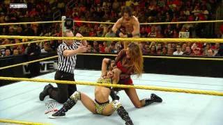 WWE NXT: Titus O&#39;Neil &amp; A.J. vs. Derrick Bateman &amp; Maxine