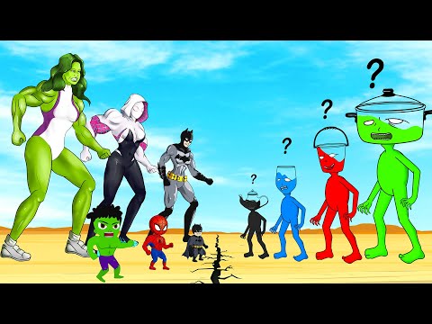 Rescue SHE HULK PREGNANT, SPIDER-GIRL, BAT-GIRL: Returning From The Dead SECRET - FUNNY
