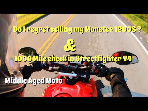 DO I REGRET SELLING MONSTER 1200 S FOR DUCATI STREETFIGHTER V4