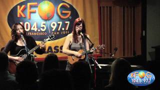 Ingrid Michaelson - &quot;Maybe&quot; (Live on KFOG Radio)