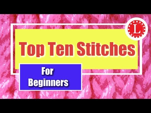 LOOM KNITTING Stitches for Beginners My Top Ten | Tell You Tuesday EP5
