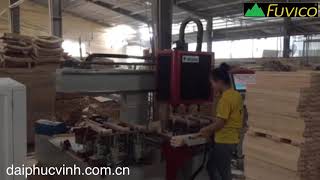 Máy Làm Mộng Âm Cnc 3 Đầu Dom-3 Yowcherng Đài Loan | Máy Làm Mộng Âm CNC 3 Đầu | Đại Phúc Vinh CNC