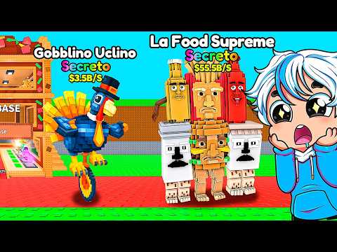 PEGUEI OS NOVOS BRAINROTS E A BASE DE TACOS VOLTOU COM SORTE MÁXIMA NO ROUBE UM BRAINROT!