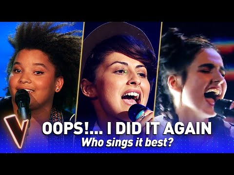 Three WILDLY different covers of Oops!... I Did It Again in The Voice | Who sings it best? #8