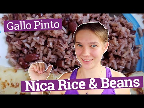 How to Make Nicaraguan Rice and Beans | Nicaraguan Gallo Pinto Recipe