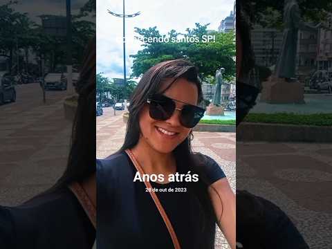 conhecendo santos SP . #saopaulo #santos #viajem
