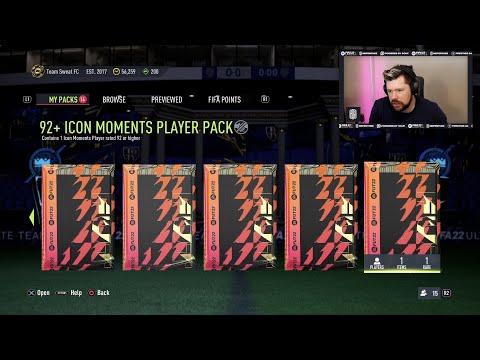 NepentheZ tests NEW 92+ Icon Moments PACK!