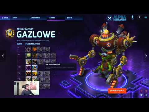 Hero Highlight - Gazlowe - Heroes of the Storm Alpha