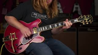 Video thumbnail for SOLD - Gibson ES 355 Sixties Cherry Bigsby VOS 2018 - #13497705 by stationmusic