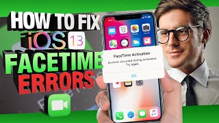 HOW TO FIX FaceTime ERRORS