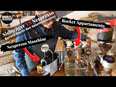 Rocket Appartamento VS Nespresso Kapselmaschine 😨 ♨️