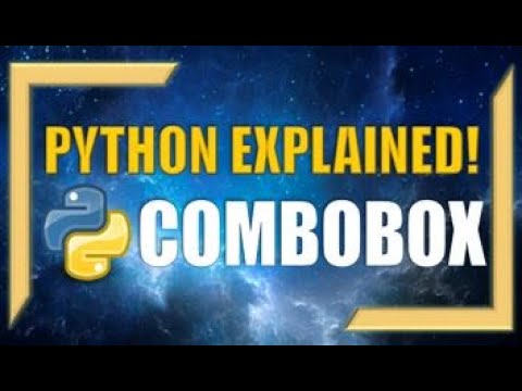 How to Create a COMBOBOX Using Python!!