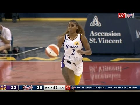 Te'a Cooper Highlights | L.A. Sparks @ Indiana Fever | August 31, 2021 #TeaCooper #WNBA #WNBA2021