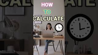 Calculate Hour When Date & Time Combined in cell | Excel Tips & Tricks