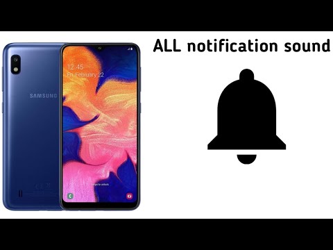 Samsung galaxy a10 all notification sounds