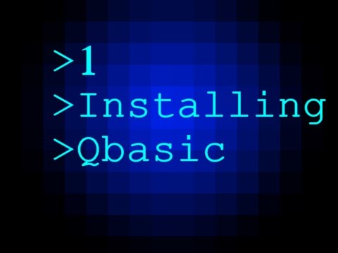 1 Installing Quick Basic