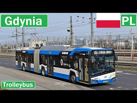 🇵🇱 GDYNIA TROLLEYBUS 2023 | Trolejbusy w Gdyni【4K】