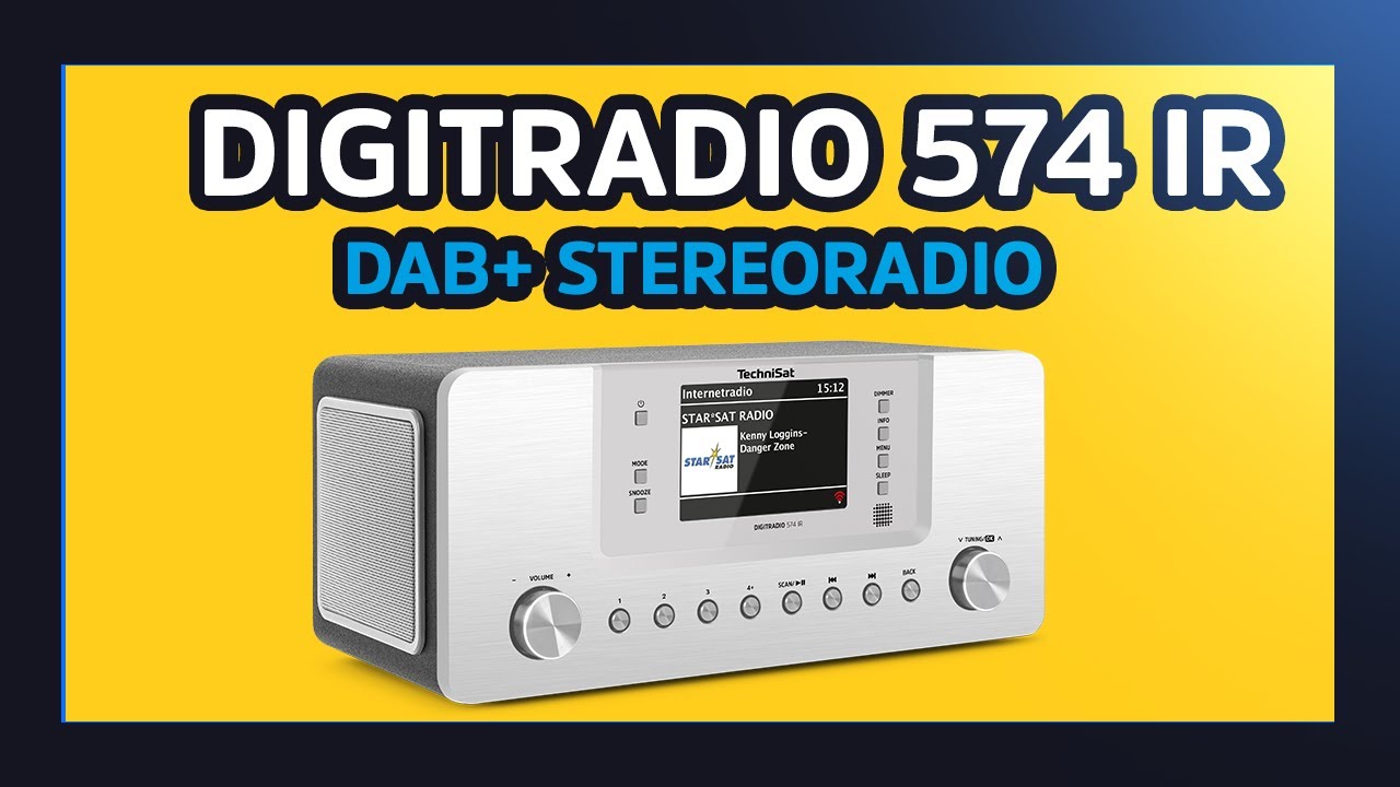 Technisat Internet Radio DigitRadio 574 IR Silber