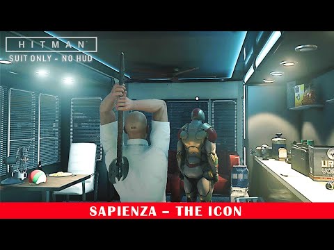 Hitman - Sapienza, The Icon - Easy way to kill the target - Bonus Mission (Suit only - No Hud).
