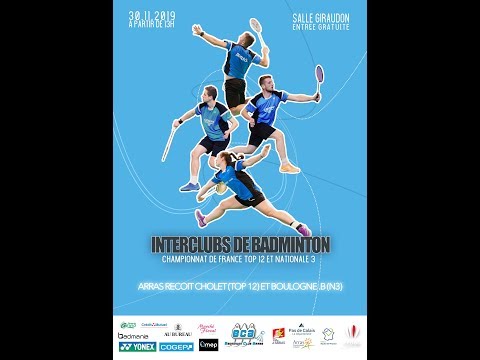 Badminton Top12 Arras-Cholet
