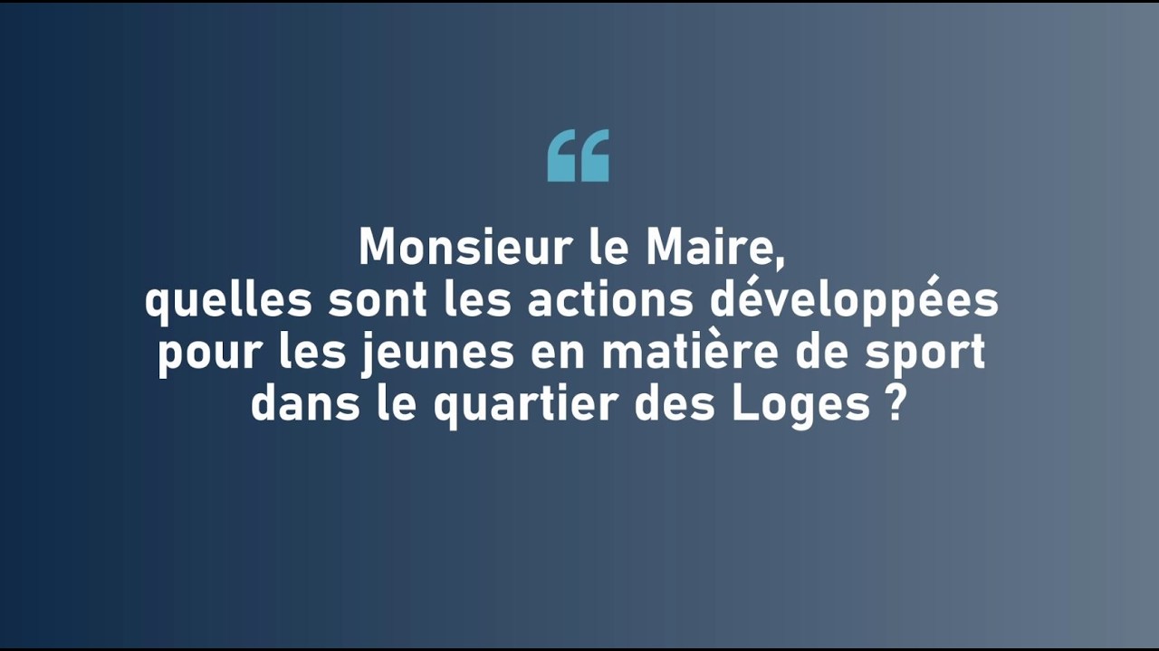 Questions / Réponses - Bernard JAMET - L'Avenir en Confiance - Campagne municipale à SANNOIS -