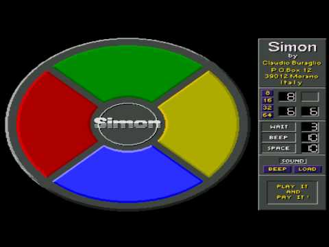 AMIGA Simon OTHER GAME AMIGA OCS 19xx Claudio Buraglio adf zip