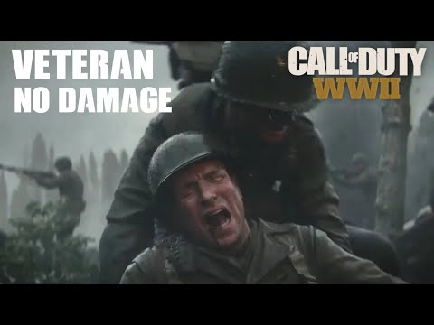Call of Duty WWII | Veteran/No Damage | Full Game
