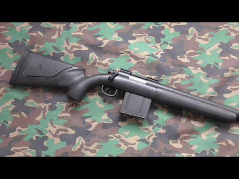 APS Hakkotsu APM40B ( M40A3 ) spring sniper rifle & chrono.